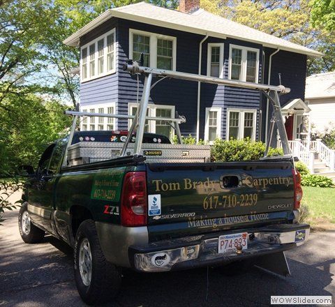 Tom Brady Carpentry Truck — Tom Brady Carpentry in West Roxbury,&nbsp;MA